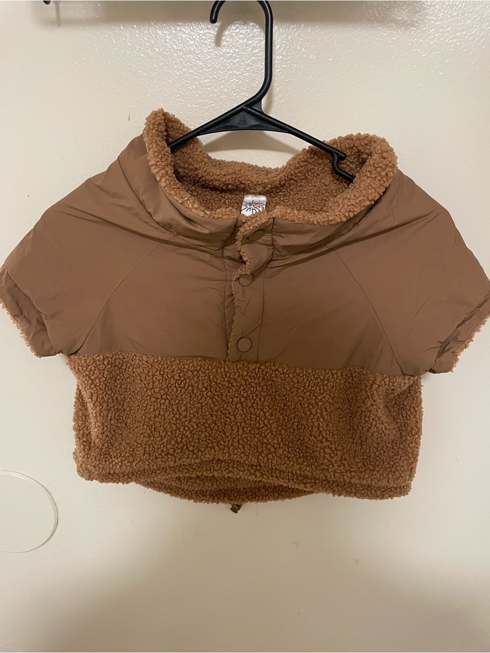 NWT OFFLEASH By Aerie Fluff Love Sherpa Dog Quarter Snap - Picture 4 of 13